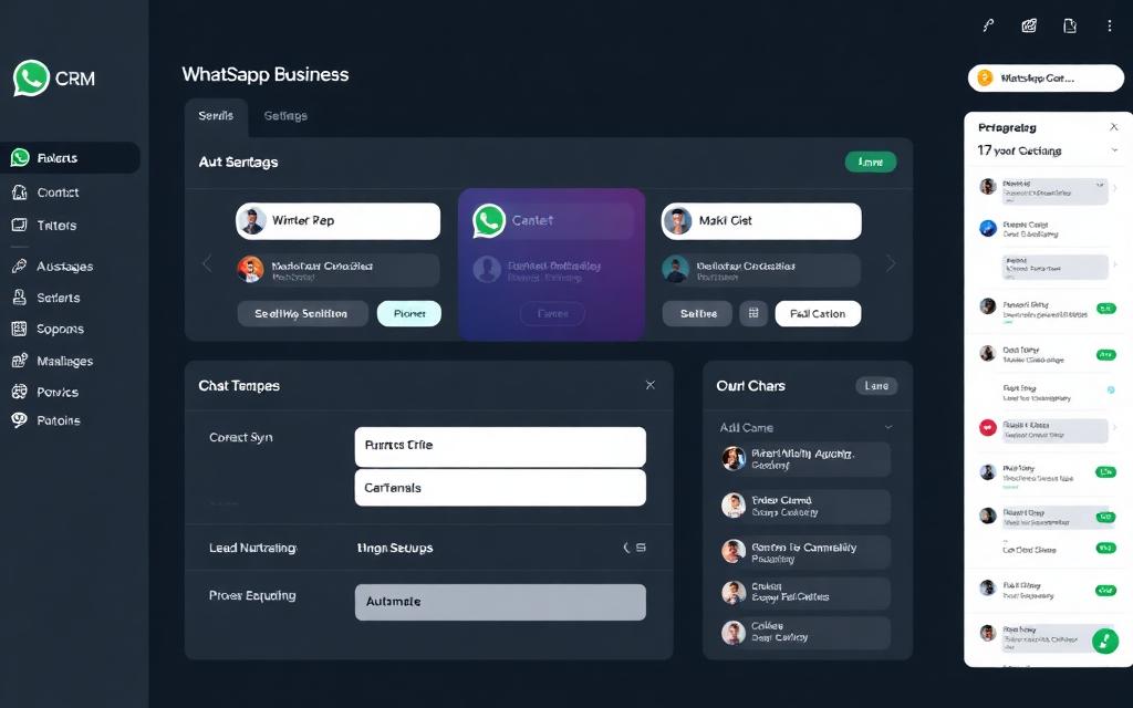 Captura de CRM + WhatsApp - automatización de procesos empresariales