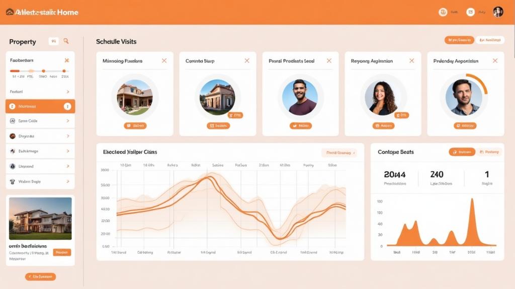 Captura de CRM a medida para inmobiliarias - software de gestión empresarial